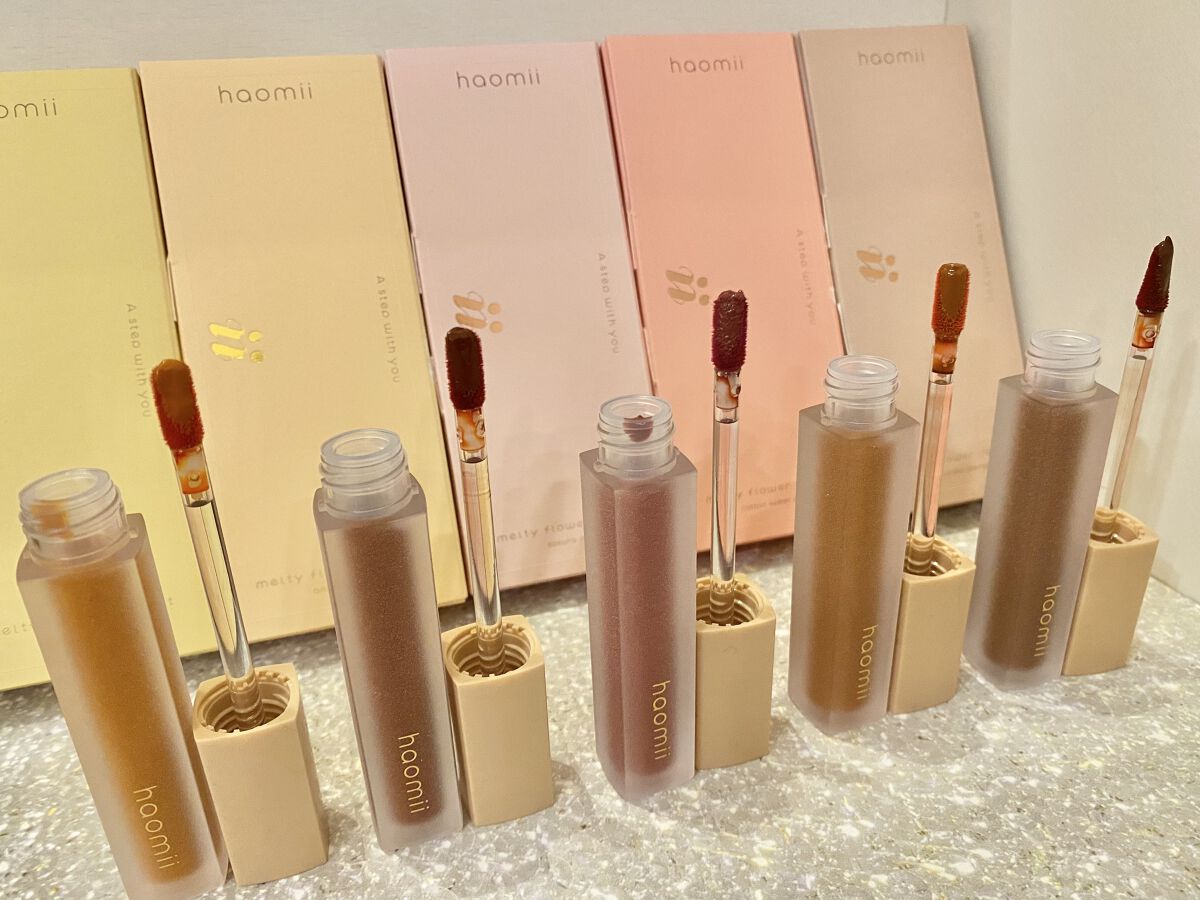 Melty flower lip tint/haomii/口紅を使ったクチコミ（1枚目）