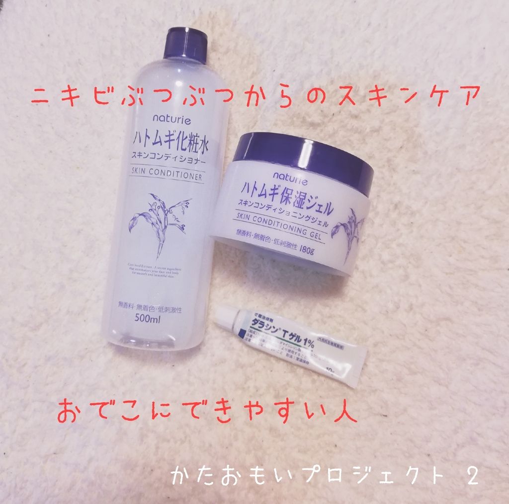 ハトムギ化粧水(ナチュリエ スキンコンディショナー R )/ナチュリエ/化粧水を使ったクチコミ（1枚目）