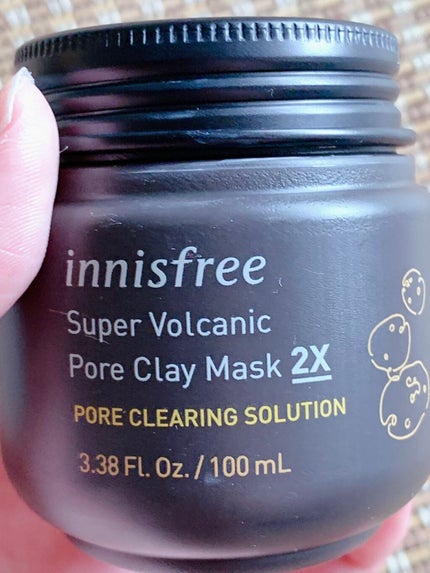 スーパーヴォルカニック ポア クレイマスク/innisfree/洗い流すパック・マスクを使ったクチコミ(1枚目)
