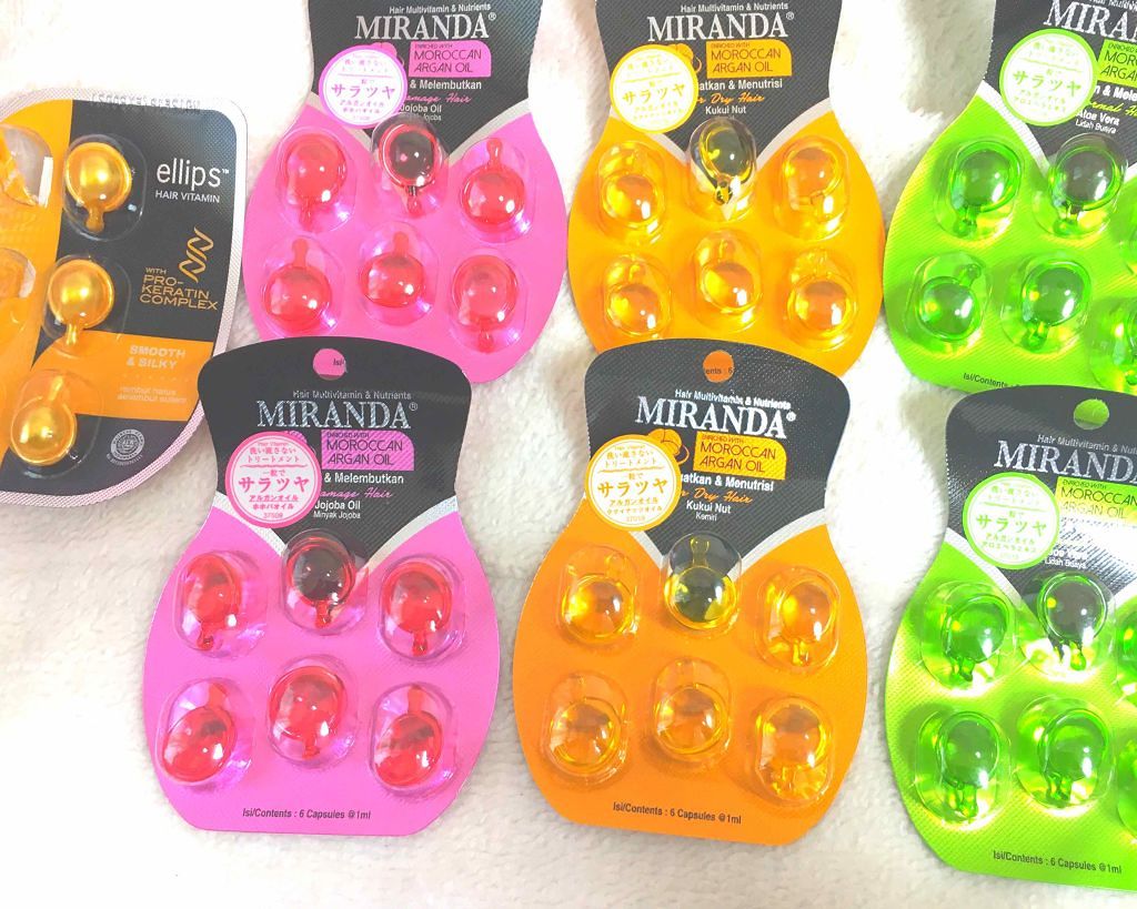 ヘアーオイル【トリートメント】/ellips/ヘアオイルを使ったクチコミ（1枚目）