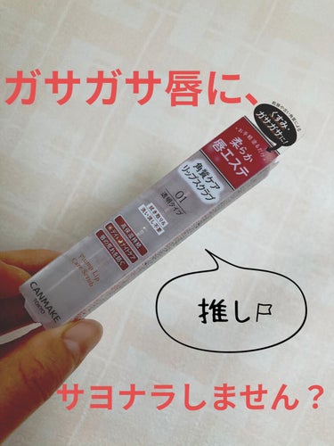 ＊CANMAKE＊

キャンメイクにこんなリップスクラブ
あるって、知ってました？
これ、なかなか優秀ですよ！！！

○プランプリップケアスクラブ

やり方もすごく簡単！
普通のリップみたいに唇