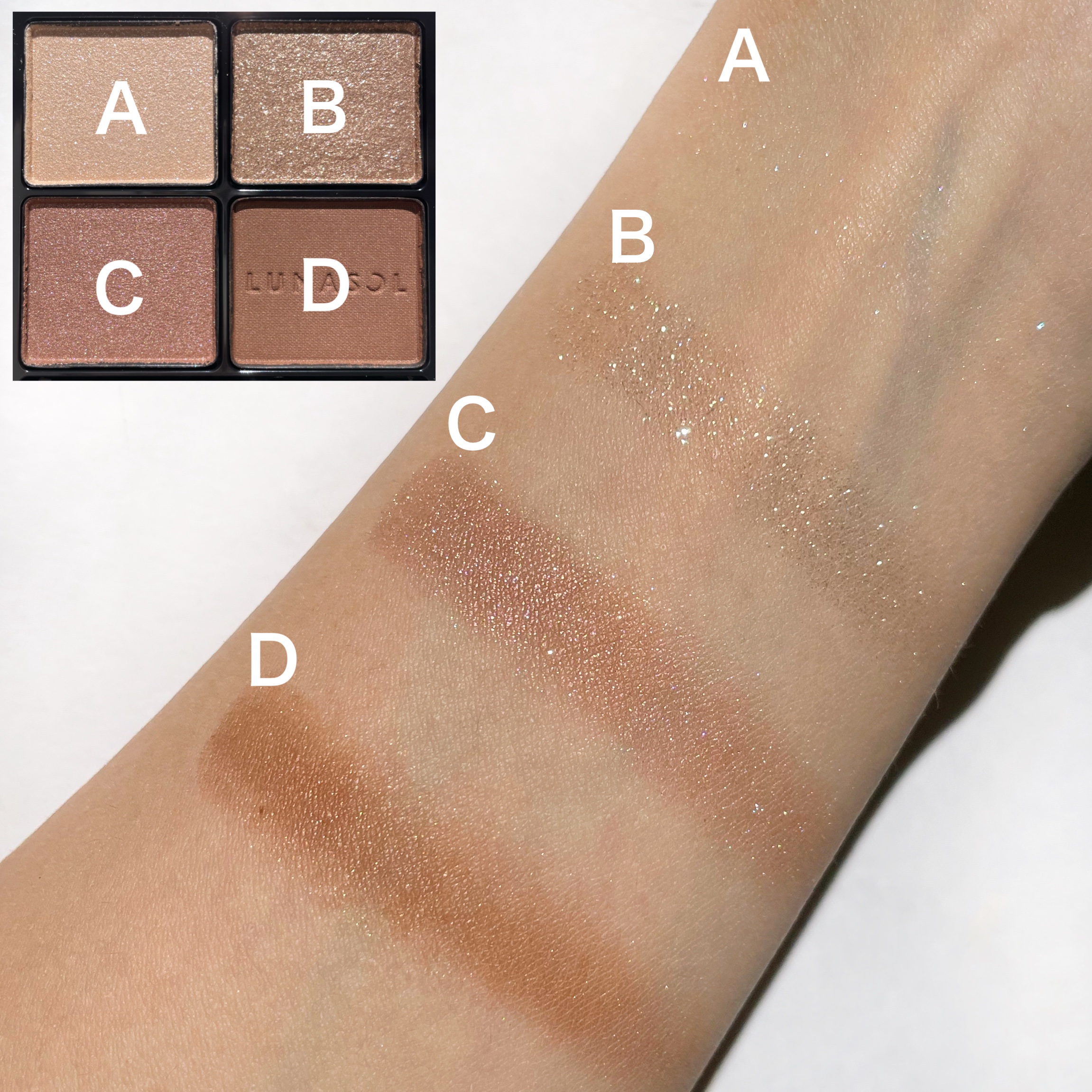 アイカラーレーション/LUNASOL/アイシャドウパレットを使ったクチコミ（3枚目）