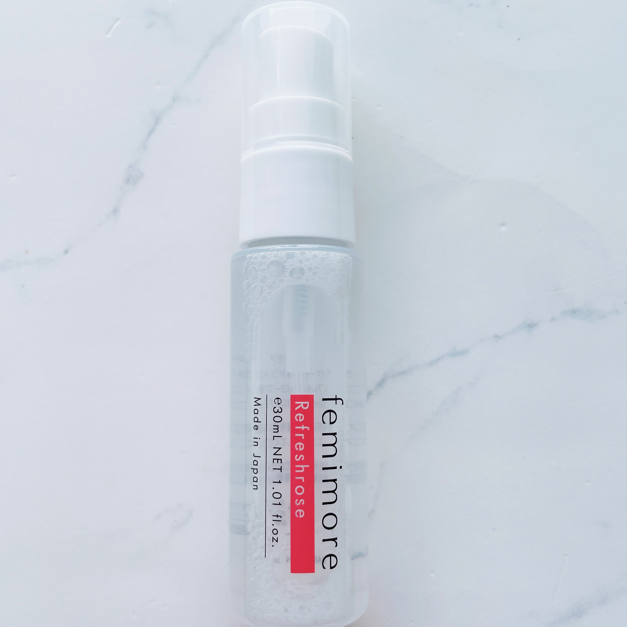 フェミモア デリケートデオドラントミスト リフレッシュローズの香り/フェミモア/その他生理用品を使ったクチコミ（3枚目）