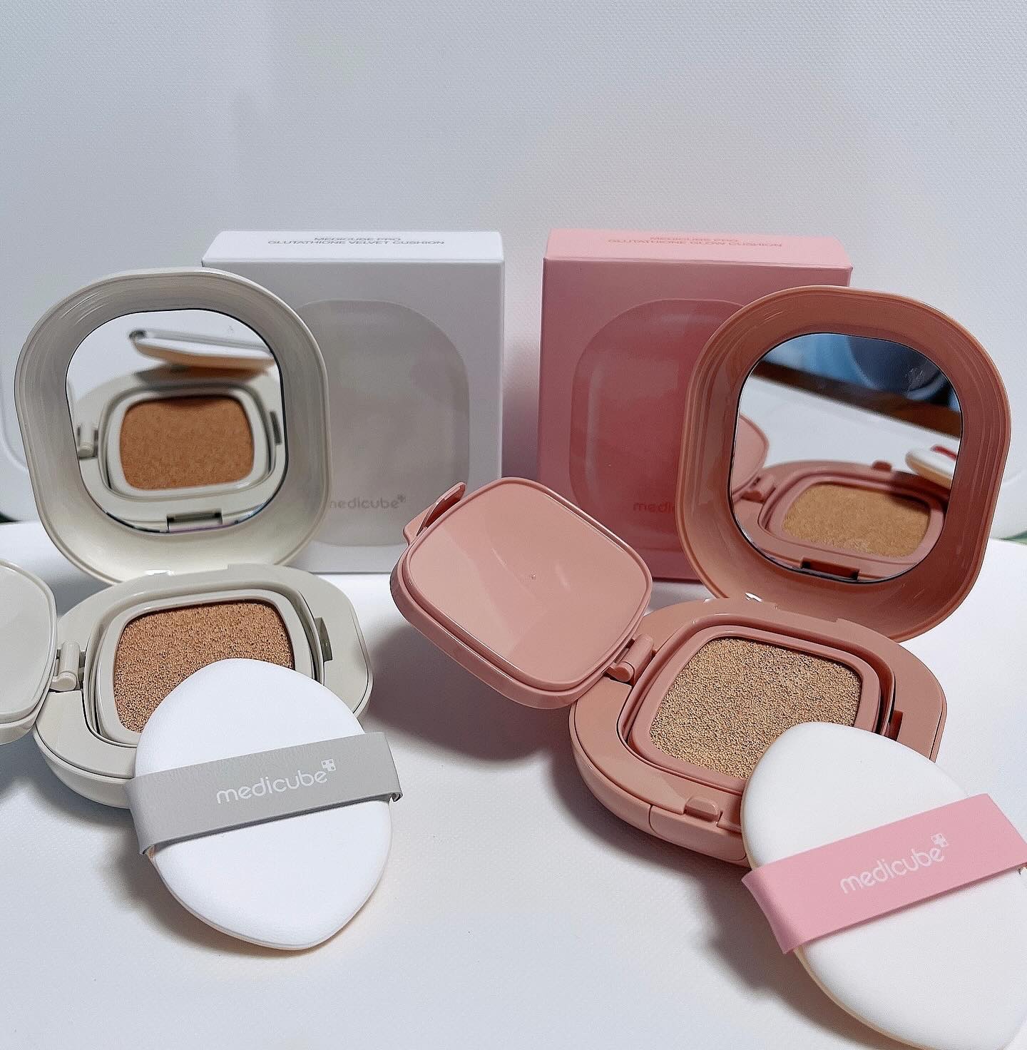 プロ グルタチオン ベルベット クッションファンデーション/MEDICUBE/クッションファンデーションを使ったクチコミ（2枚目）