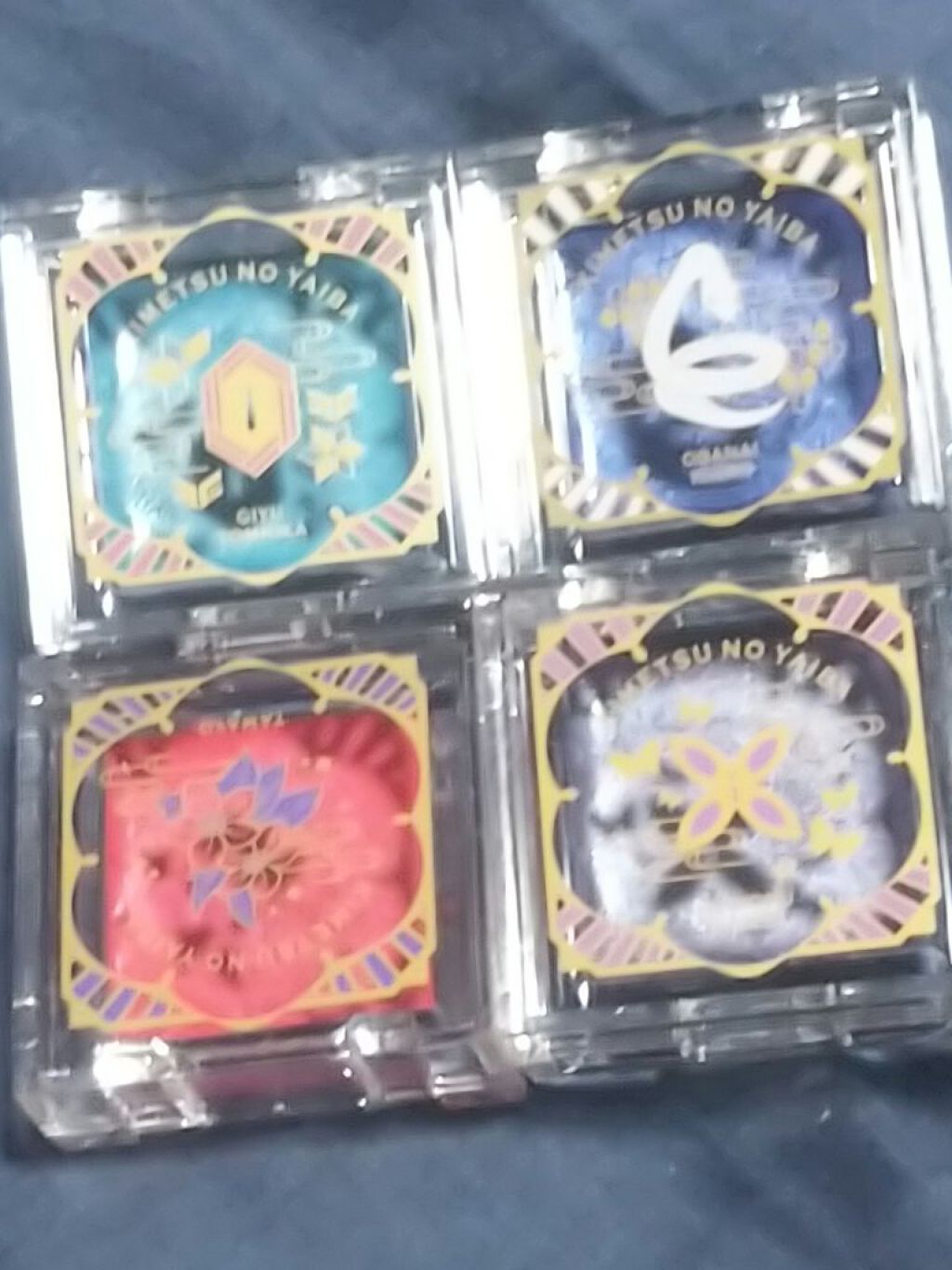 一番コフレ 鬼滅の刃 E賞 シングルカラー 柱合会議/BANDAI SPIRITS/ジェル・クリームアイシャドウを使ったクチコミ(2枚目)