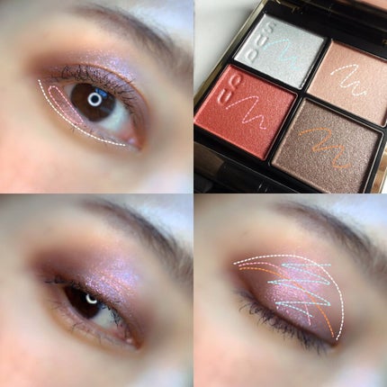 シグニチャー カラー アイズ/SUQQU/アイシャドウパレットを使ったクチコミ(2枚目)