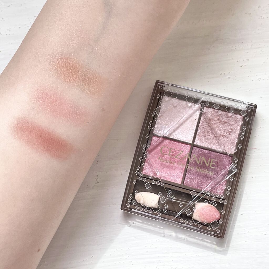 ニュアンスオンアイシャドウ/CEZANNE/アイシャドウパレットを使ったクチコミ（1枚目）