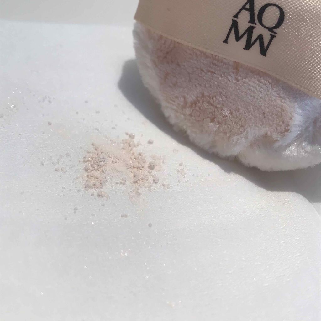 AQ MW フェイスパウダー/DECORTÉ/ルースパウダーを使ったクチコミ(2枚目)