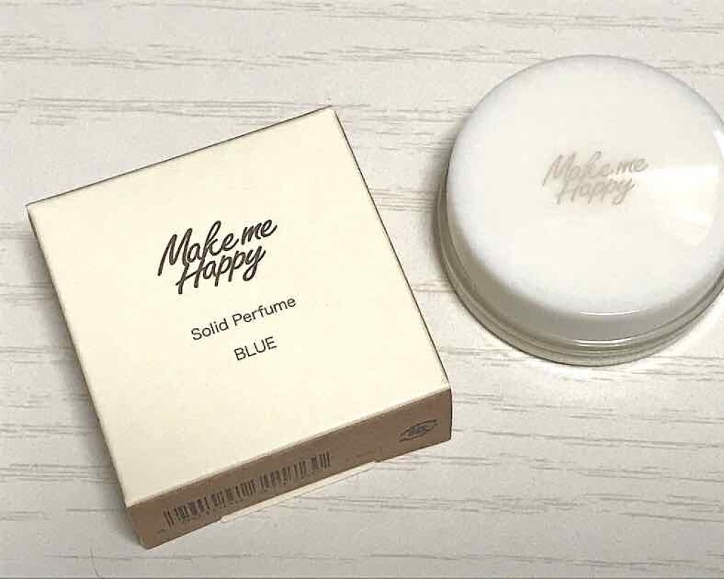 メイクミーハッピー ソリッドパフューム BLUE/キャンメイク/練り香水を使ったクチコミ(1枚目)