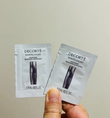 ホワイトロジスト ネオジェネシス ブライトニング コンセントレイト/DECORTÉ/美容液を使ったクチコミ(4枚目)