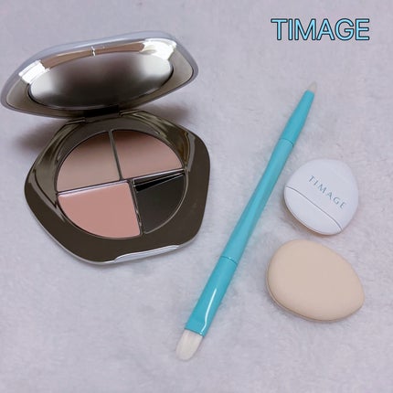 TIMAGE クリーミーコンシーラーパレット/TIMAGE/パレットコンシーラーを使ったクチコミ(1枚目)