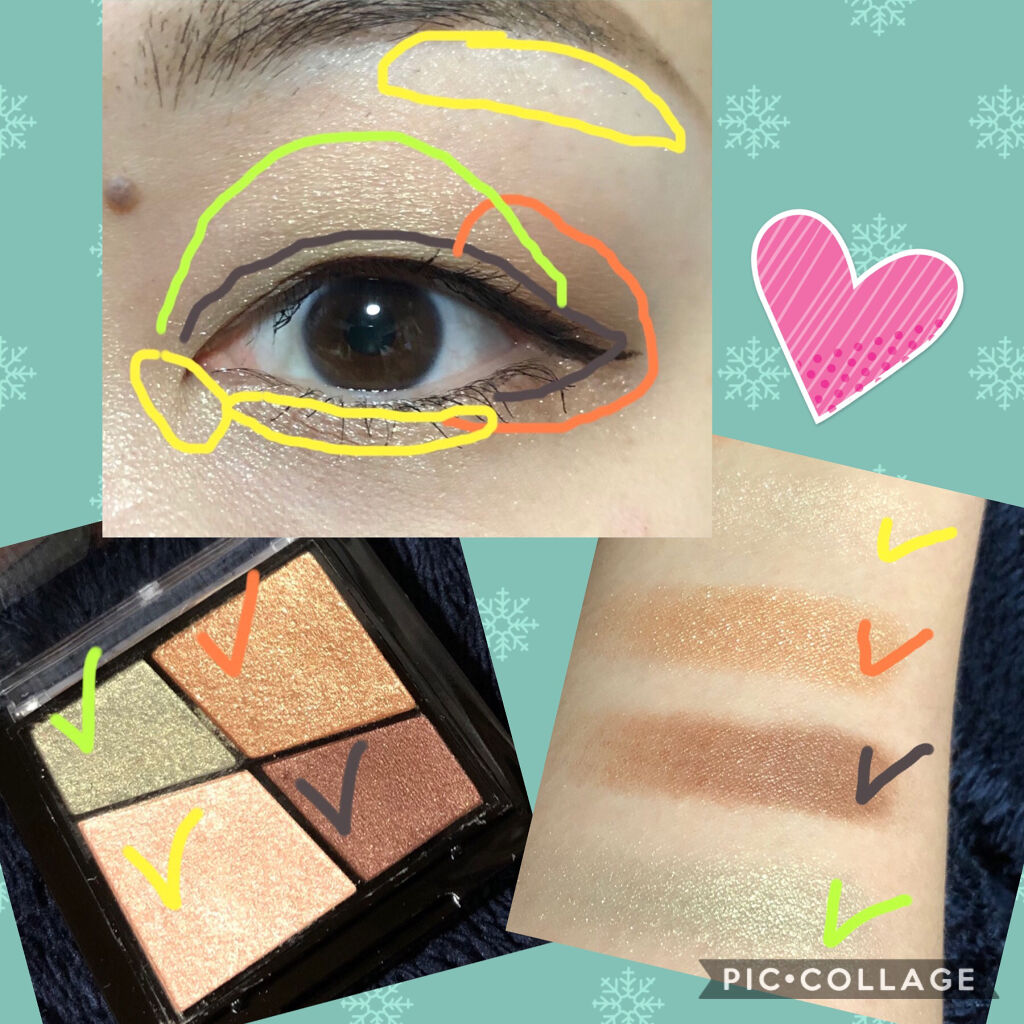 UR GLAM　VELVET EYE COLOR PALETTE/U R GLAM/アイシャドウパレットを使ったクチコミ（2枚目）