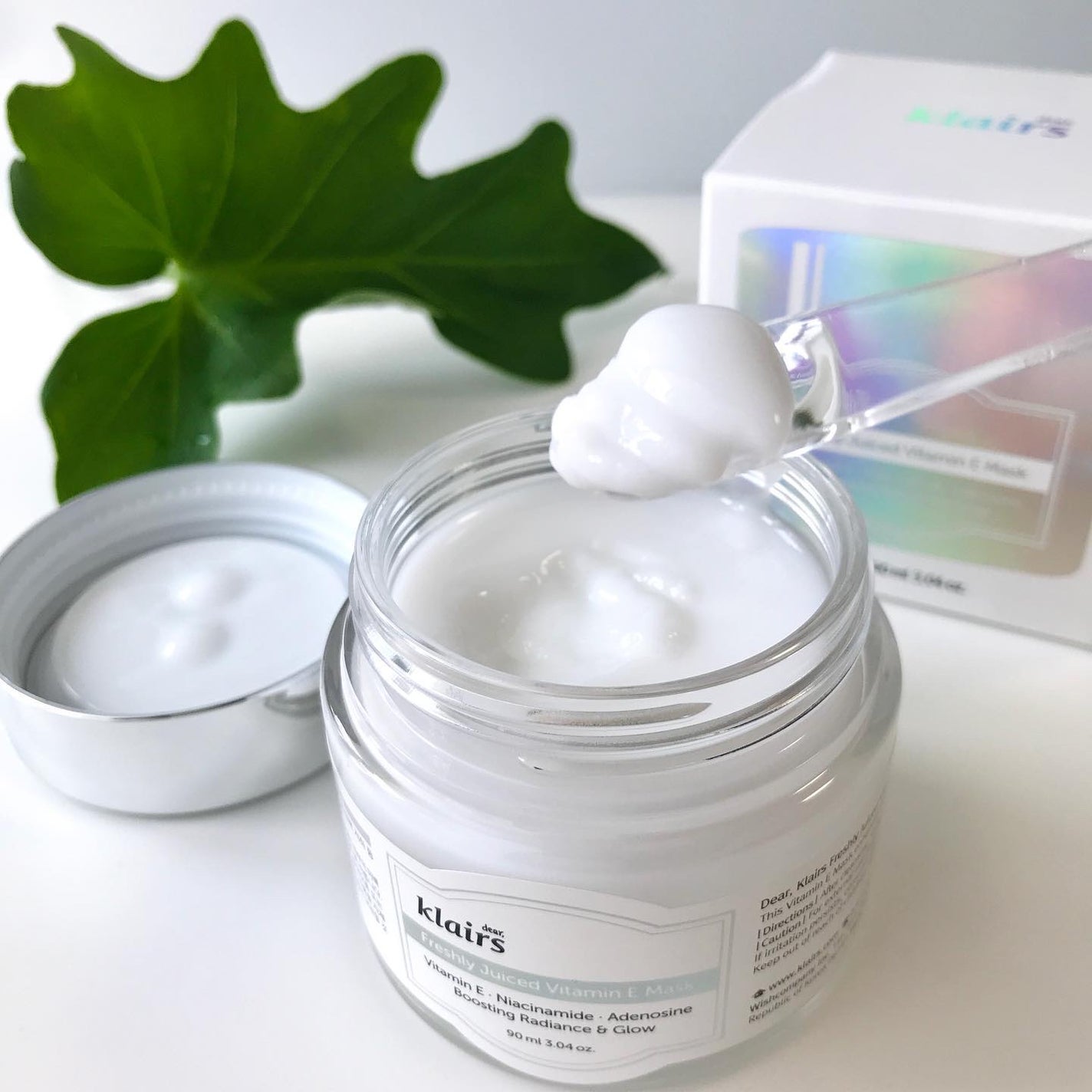 フレッシュリージュースドビタミンEマスク(90g)/Klairs/フェイスクリームを使ったクチコミ(2枚目)