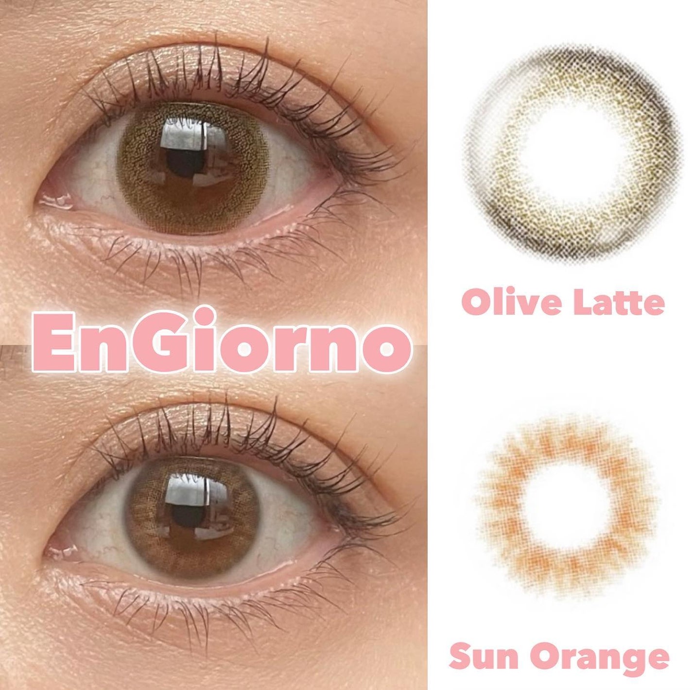 アンジョルノ/en Giorno/カラーコンタクトレンズを使ったクチコミ(1枚目)