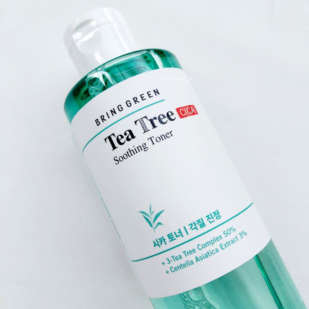 ティーツリーシカスージングトナー/BRING GREEN/化粧水を使ったクチコミ（2枚目）