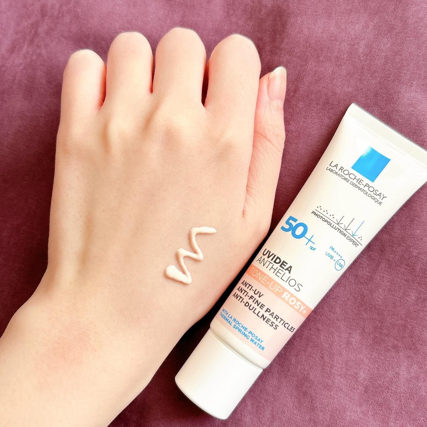 UVイデア XL プロテクショントーンアップ ローズ+/ラ ロッシュ ポゼ/日焼け止め・UVケアを使ったクチコミ（3枚目）