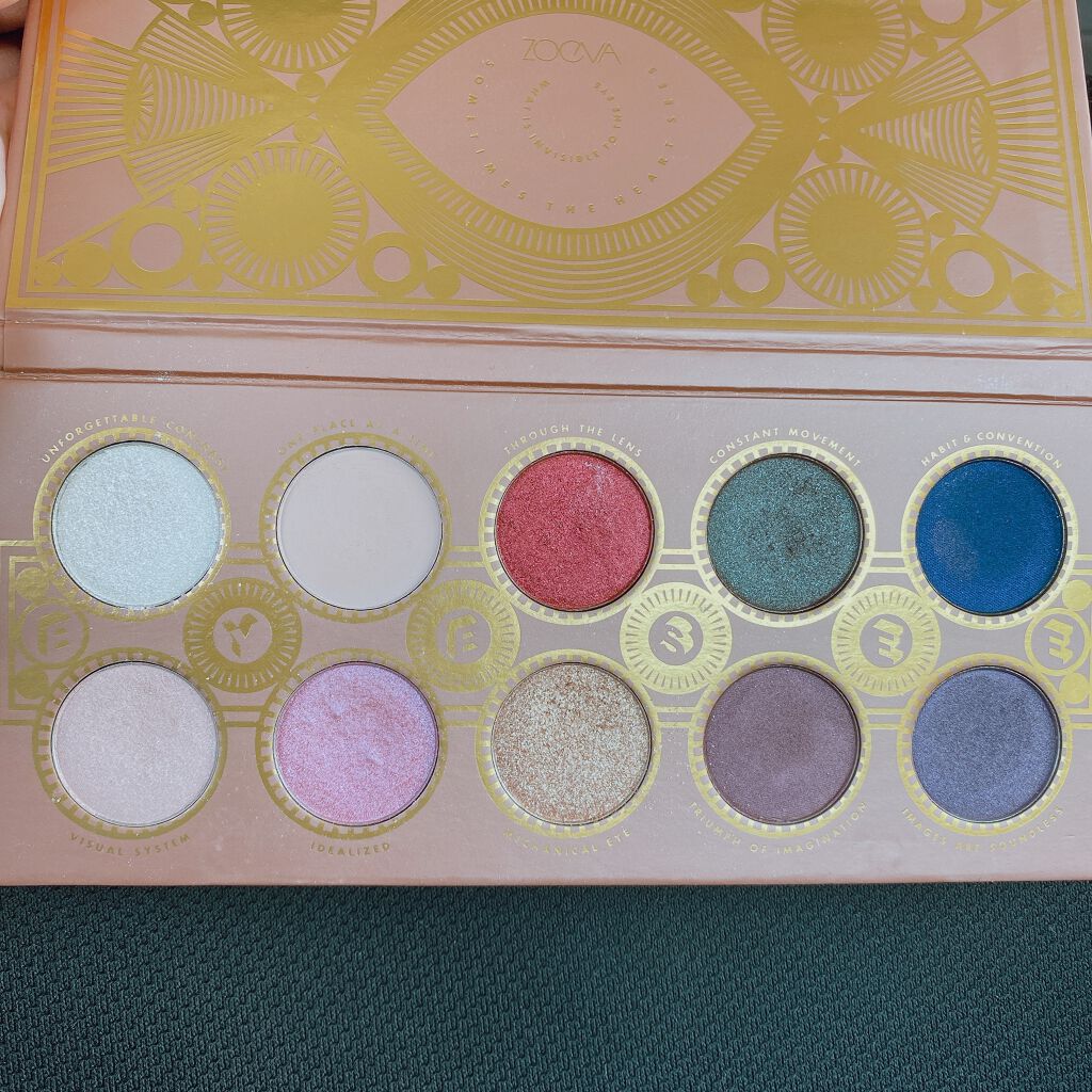 eye see eyeshadow palette/ZOEVA/アイシャドウパレットを使ったクチコミ（2枚目）