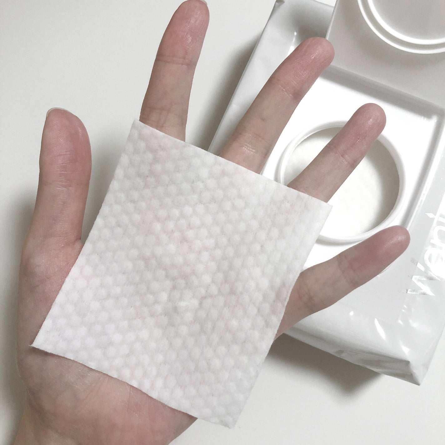 ウォンジョンヨ デイリーミルククレンジングシート/Wonjungyo/クレンジングシートを使ったクチコミ(2枚目)