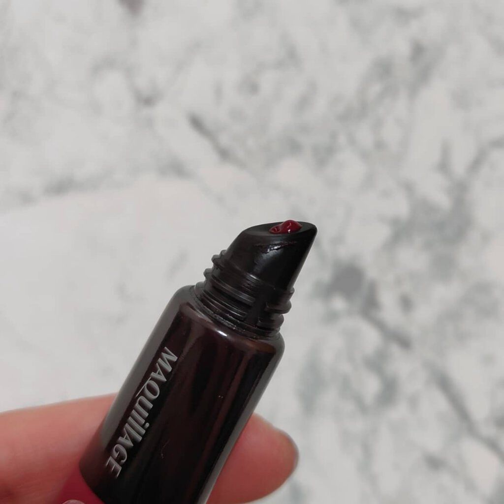 ドラマティックリップティント/マキアージュ/リップティントを使ったクチコミ（2枚目）