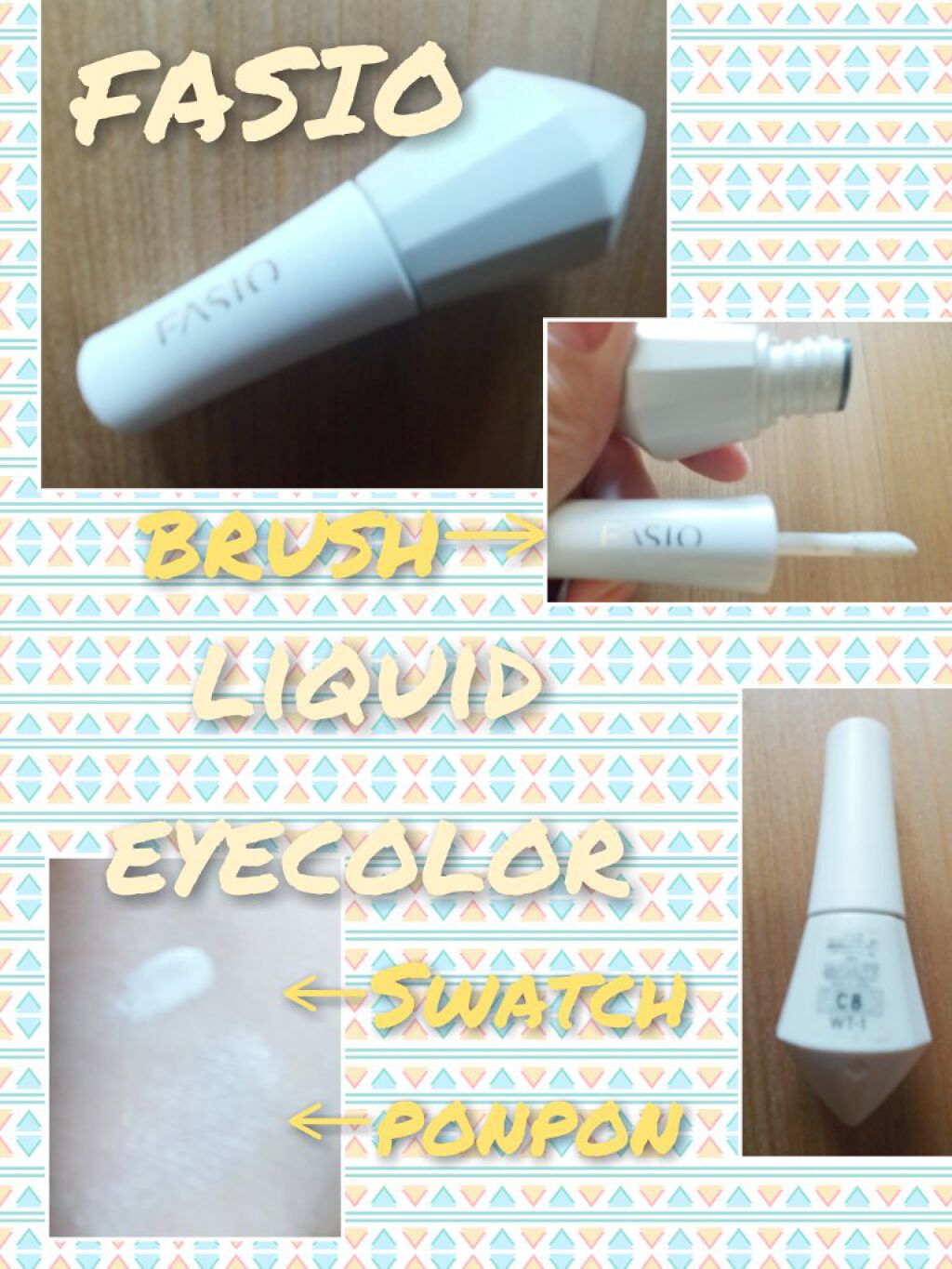 リキッドアイカラー WP 濃密発色タイプ/FASIO/リキッドアイシャドウを使ったクチコミ(1枚目)