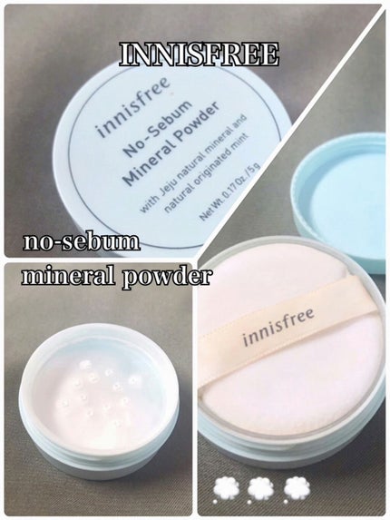 ノーセバム ミネラルパウダー/innisfree/ルースパウダーを使ったクチコミ(1枚目)