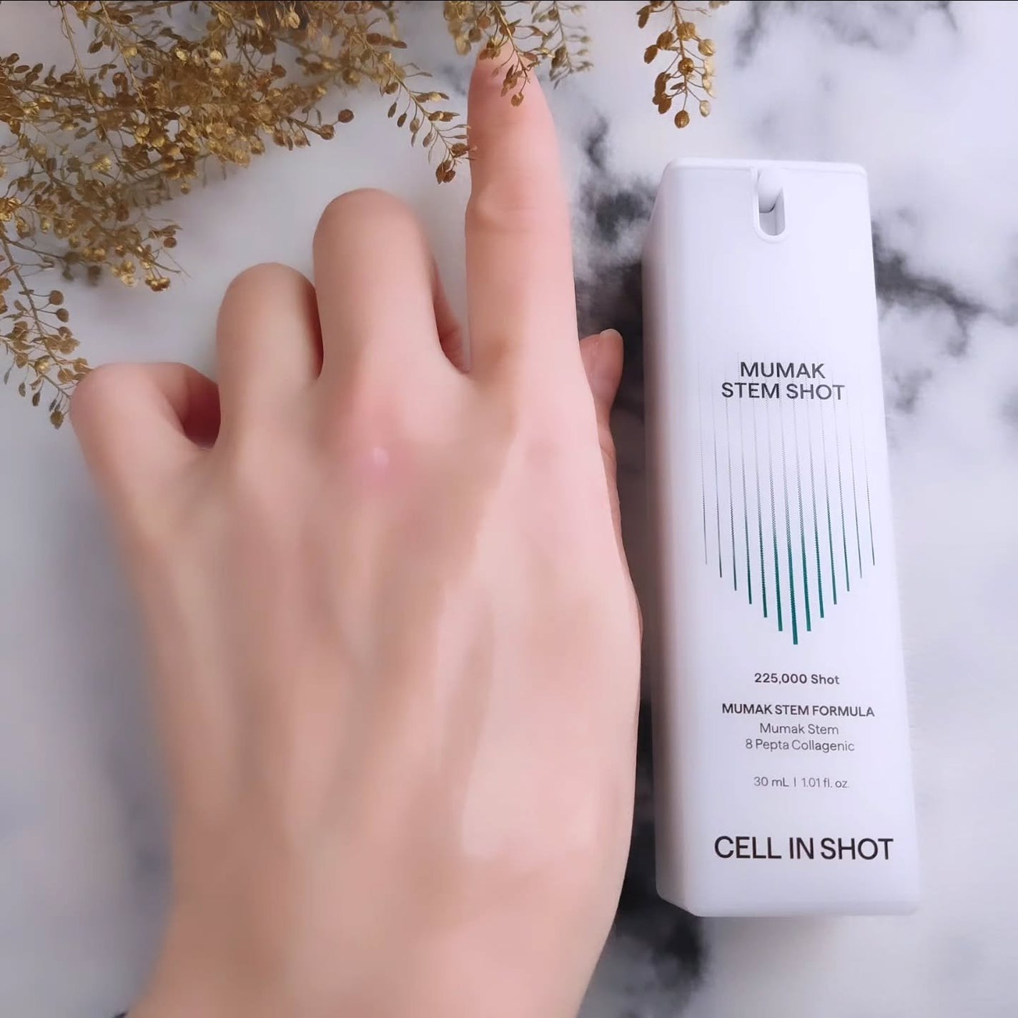 無膜ステムショット/CELLINSHOT/美容液を使ったクチコミ(5枚目)