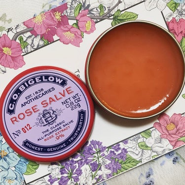 C.O. BIGELOW リップバーム ローズサーブのクチコミ「リップバーム
ローズサーブ

Hello to ROSE SALVE

💫22g  = ¥1,.....」（3枚目）