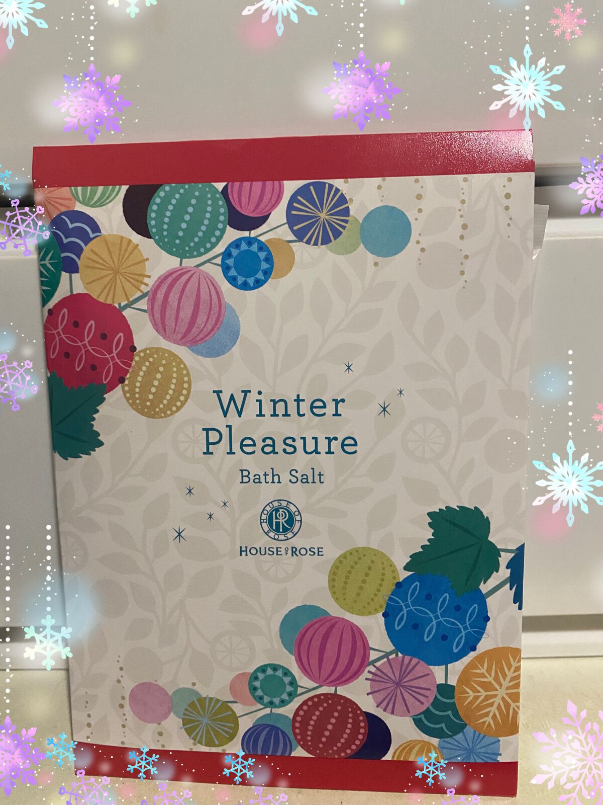 ウィンタープレジャー バスソルト/ハウス オブ ローゼ/入浴剤を使ったクチコミ（1枚目）