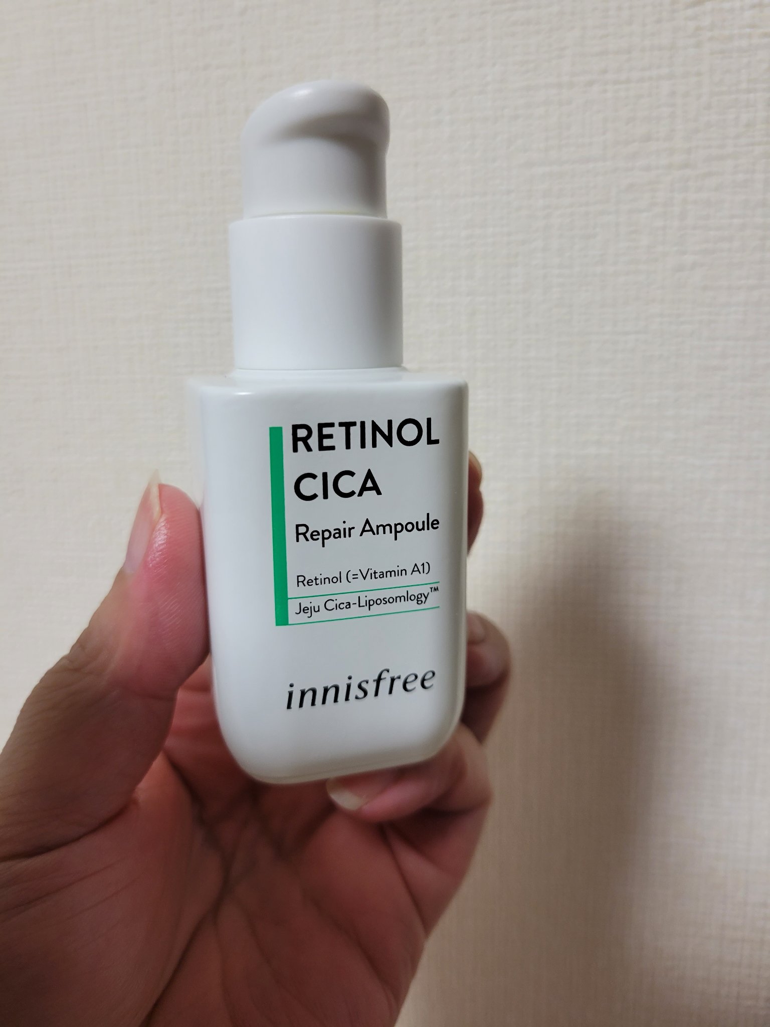 レチノールシカ リペアアンプル/innisfree/美容液を使ったクチコミ（1枚目）