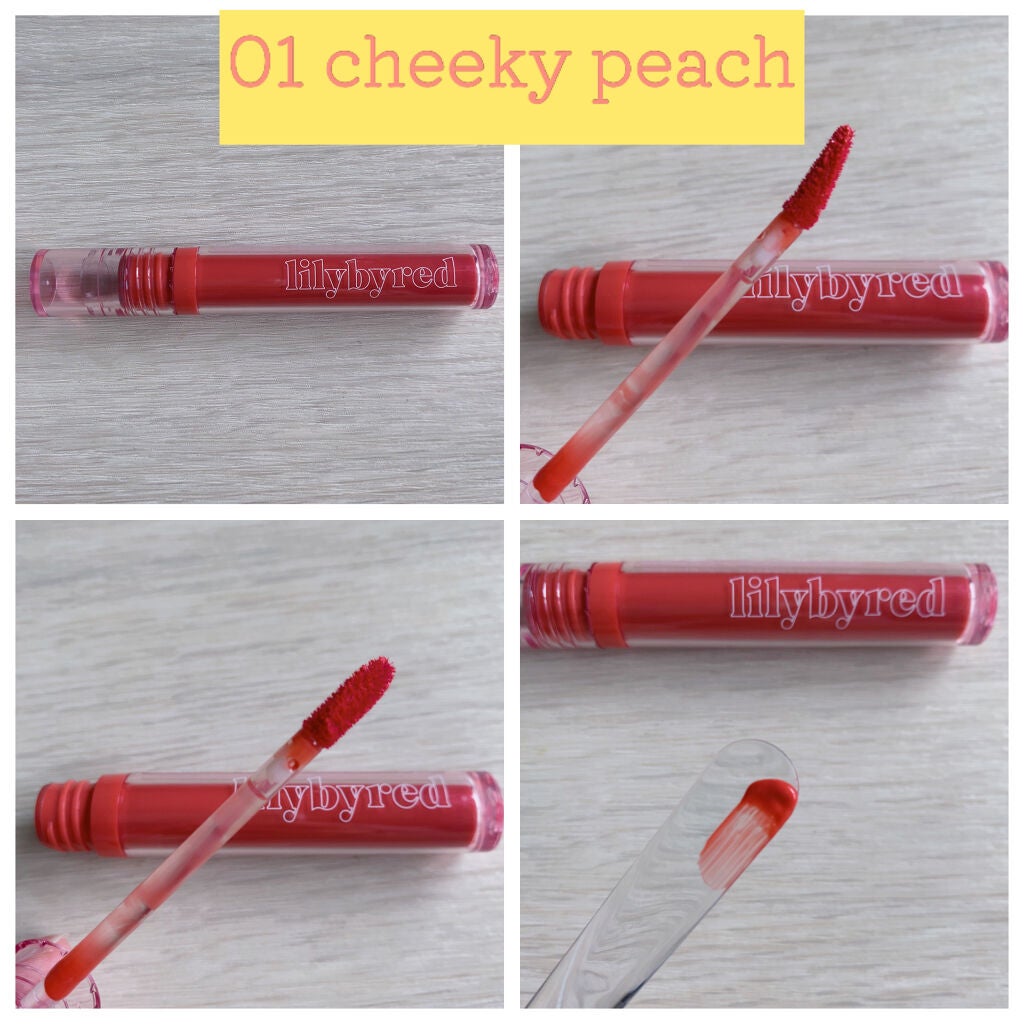 Glassy Layer Fixing Tint/lilybyred/口紅を使ったクチコミ(2枚目)