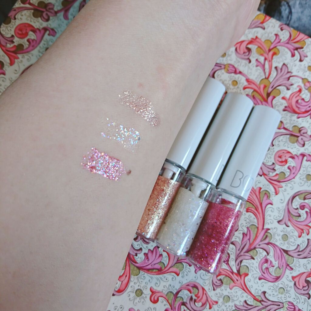 グリッターライナー/b idol/グリッターを使ったクチコミ（3枚目）