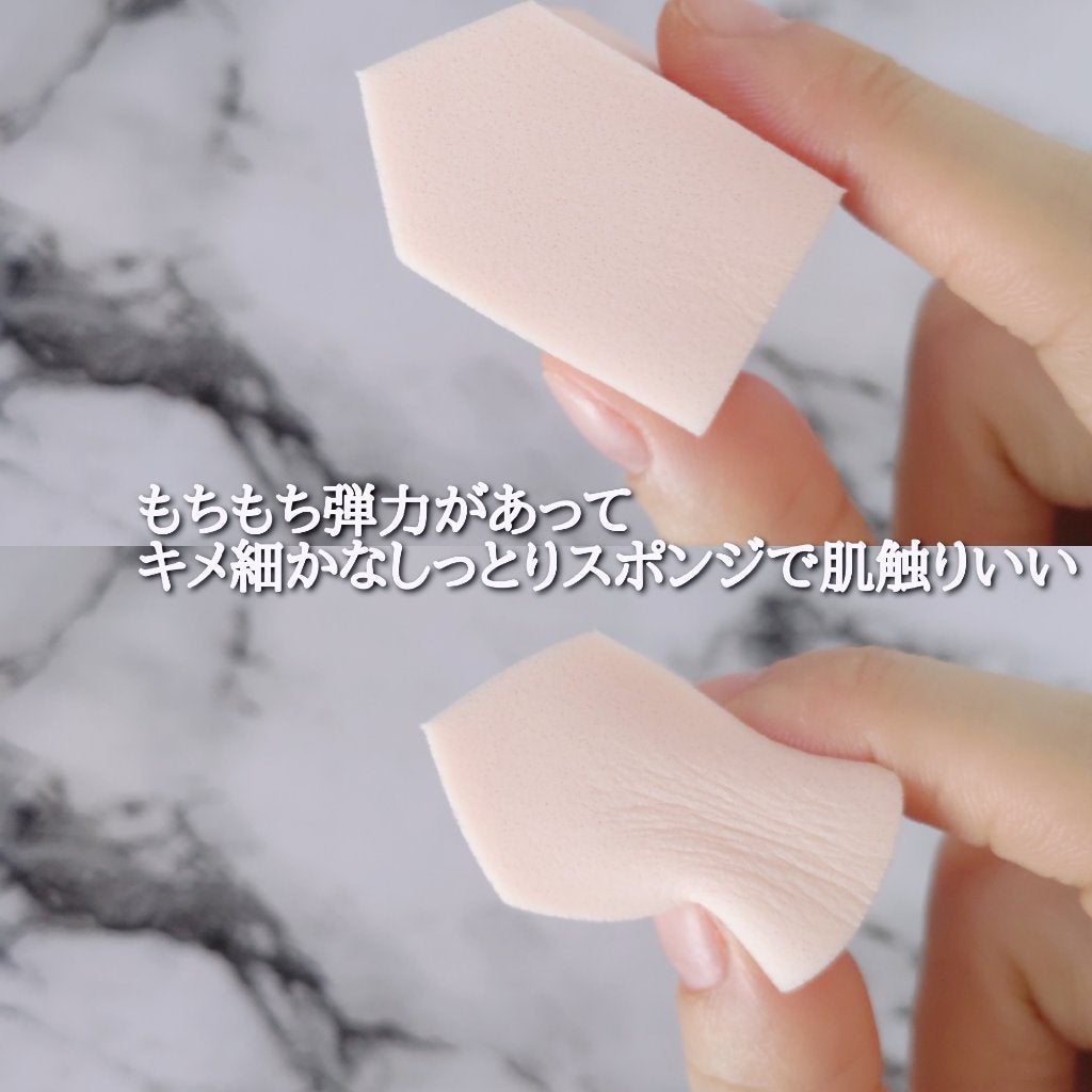 バリュースポンジN ハウス型タイプS 30P/ロージーローザ/パフ・スポンジを使ったクチコミ(5枚目)