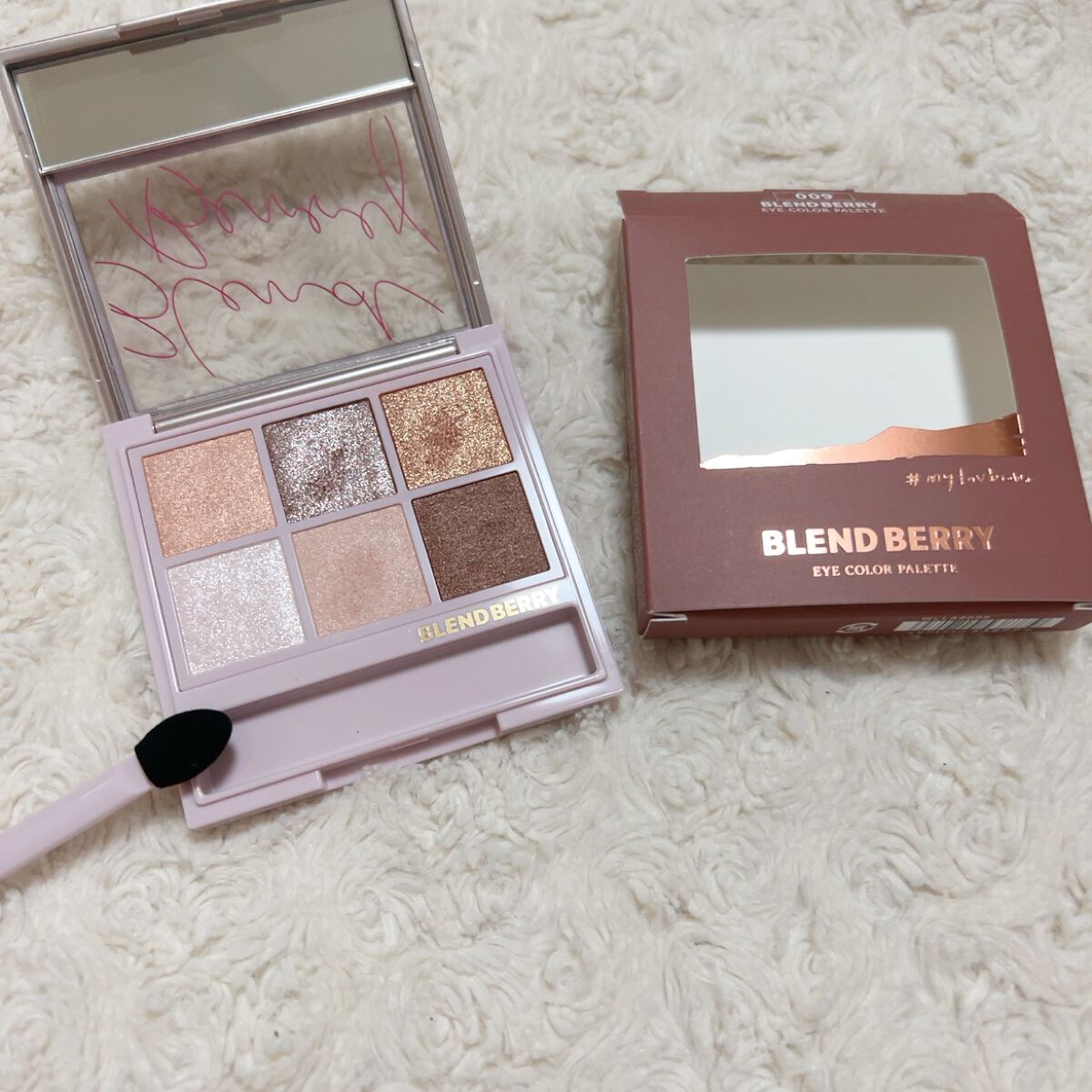 オーラクリエイション/BLEND BERRY/アイシャドウパレットを使ったクチコミ（1枚目）