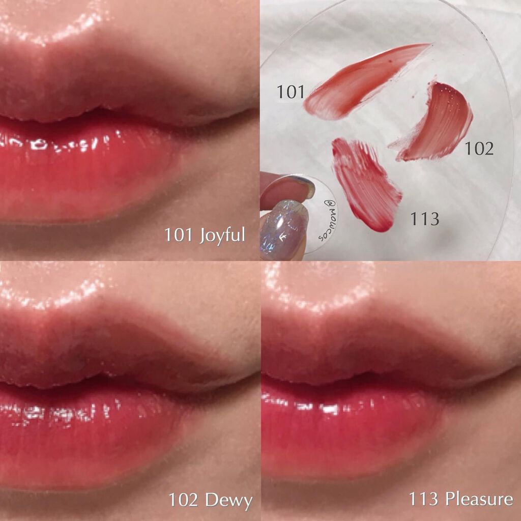 フルーティーグラムティント/Laka/リップティントを使ったクチコミ(4枚目)