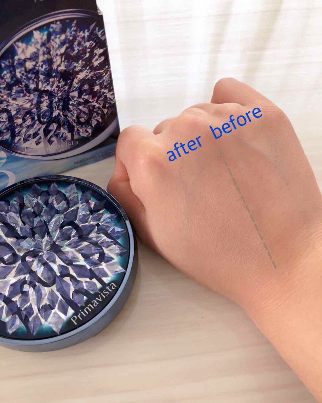 ドレスアップグロウファンデーション/プリマヴィスタ/クリーム・エマルジョンファンデーションを使ったクチコミ（3枚目）