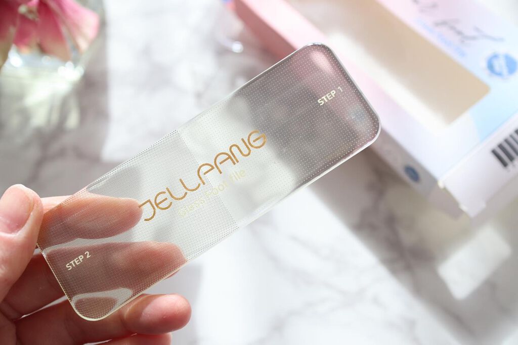 gura@フォロバ100 on LIPS 「*ガラスのかわいい😍角質除去機をお試ししてみたよ。..」(4枚目)