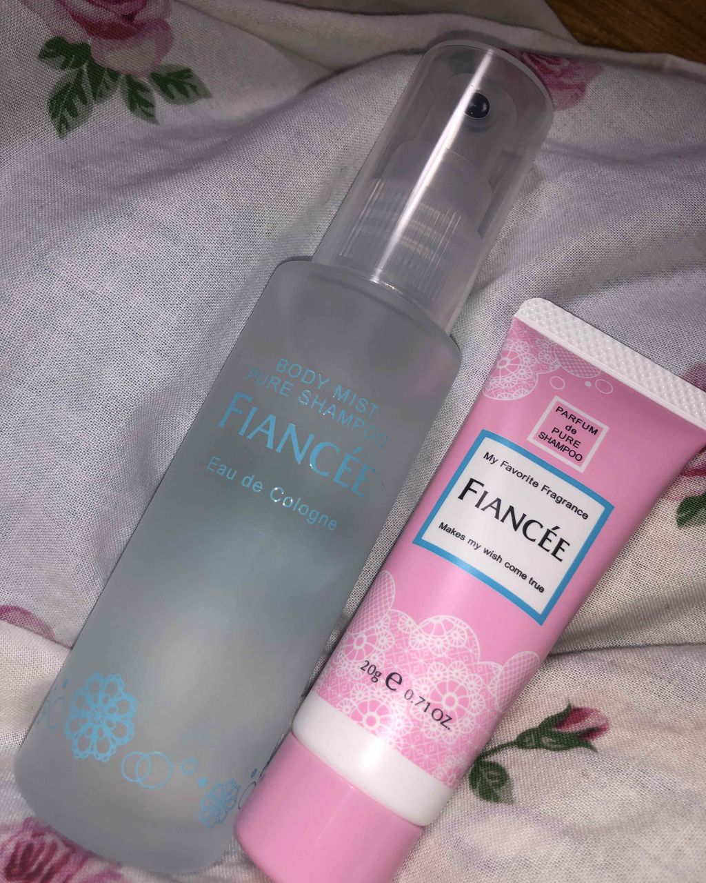ボディミスト ピュアシャンプー ハンドミニコフレ/フィアンセ/その他キットセットを使ったクチコミ（2枚目）