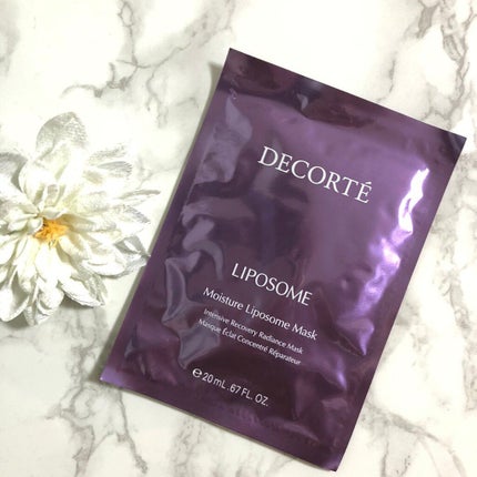 モイスチュア リポソーム マスク/DECORTÉ/シートマスク・パックを使ったクチコミ(1枚目)