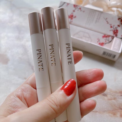ベアグローペプチドメルティングバーム/PINATE/口紅を使ったクチコミ(9枚目)