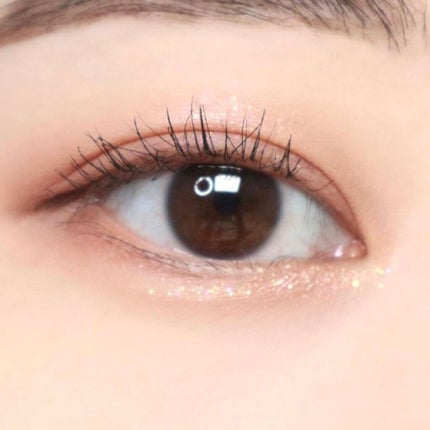 グリッター&グロウ リキッドアイシャドウ/stila/グリッターを使ったクチコミ(1枚目)