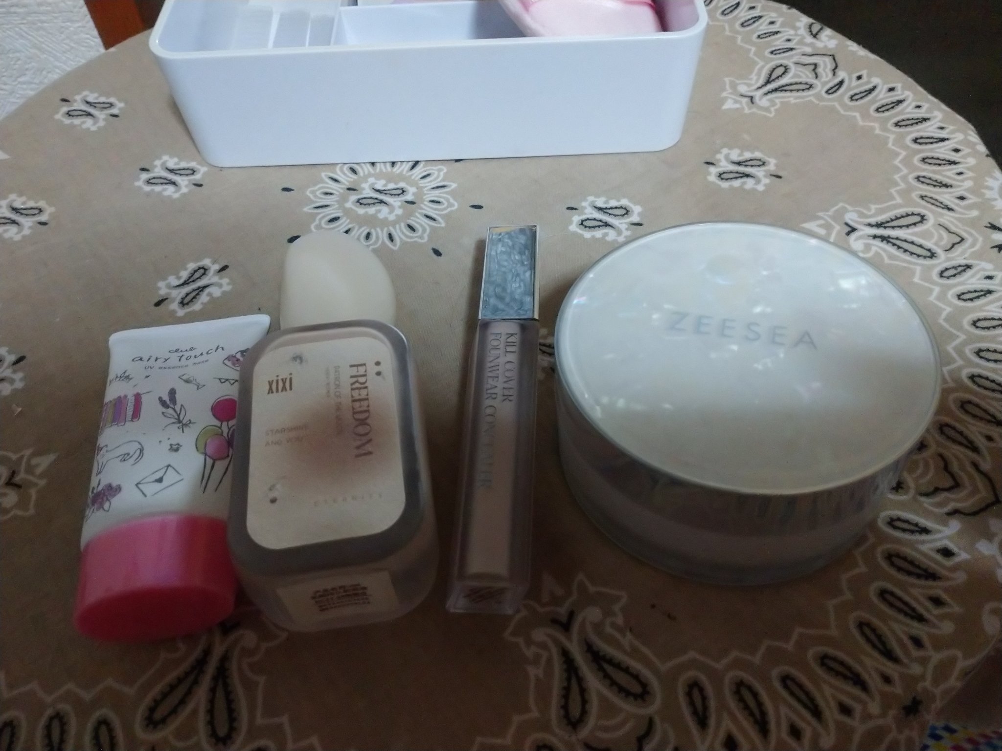 アルバイト熊6色アイシャドウ/xixi/アイシャドウパレットを使ったクチコミ（1枚目）