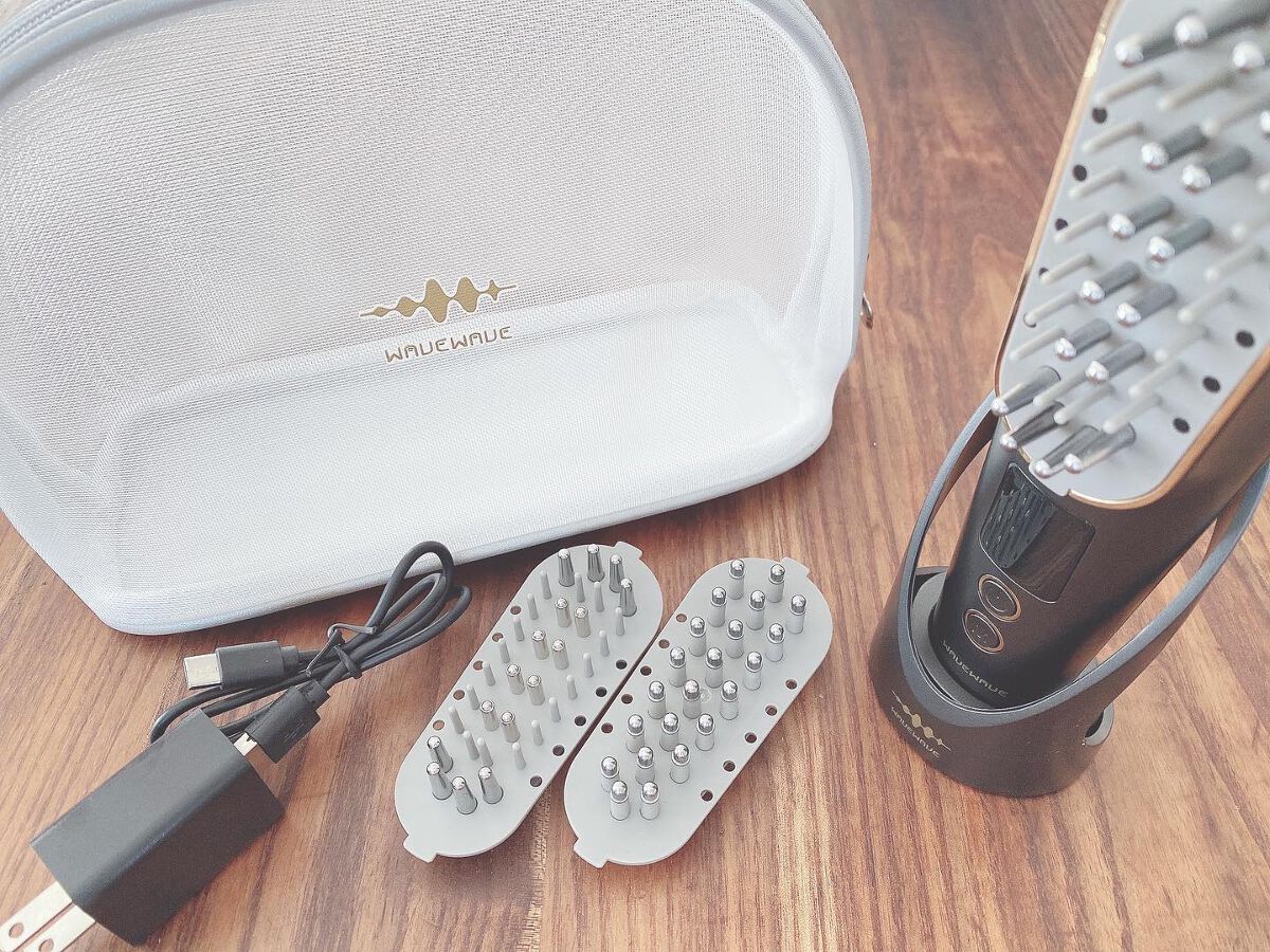 スカルプブラッシュプレミアム/WAVE WAVE/美顔器・マッサージを使ったクチコミ(2枚目)