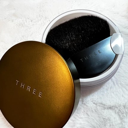 フェイス ブラシ H/THREE/メイクブラシを使ったクチコミ(4枚目)