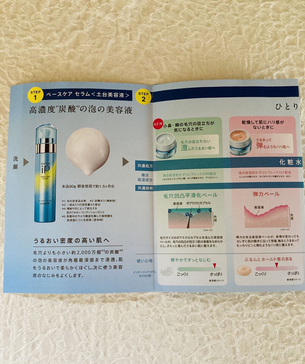 インターリンクセラム 毛穴の目立たない澄んだうるおい肌へ/SOFINA iP/美容液を使ったクチコミ（2枚目）