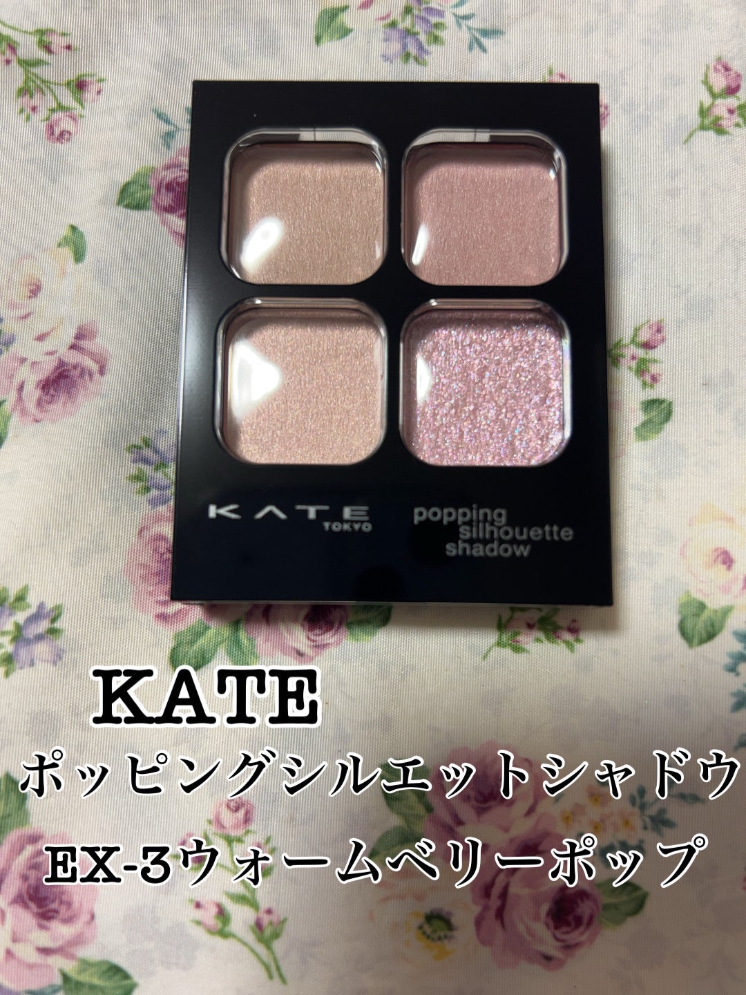 ケイト ポッピングシルエットシャドウ/KATE/アイシャドウパレットを使ったクチコミ(1枚目)