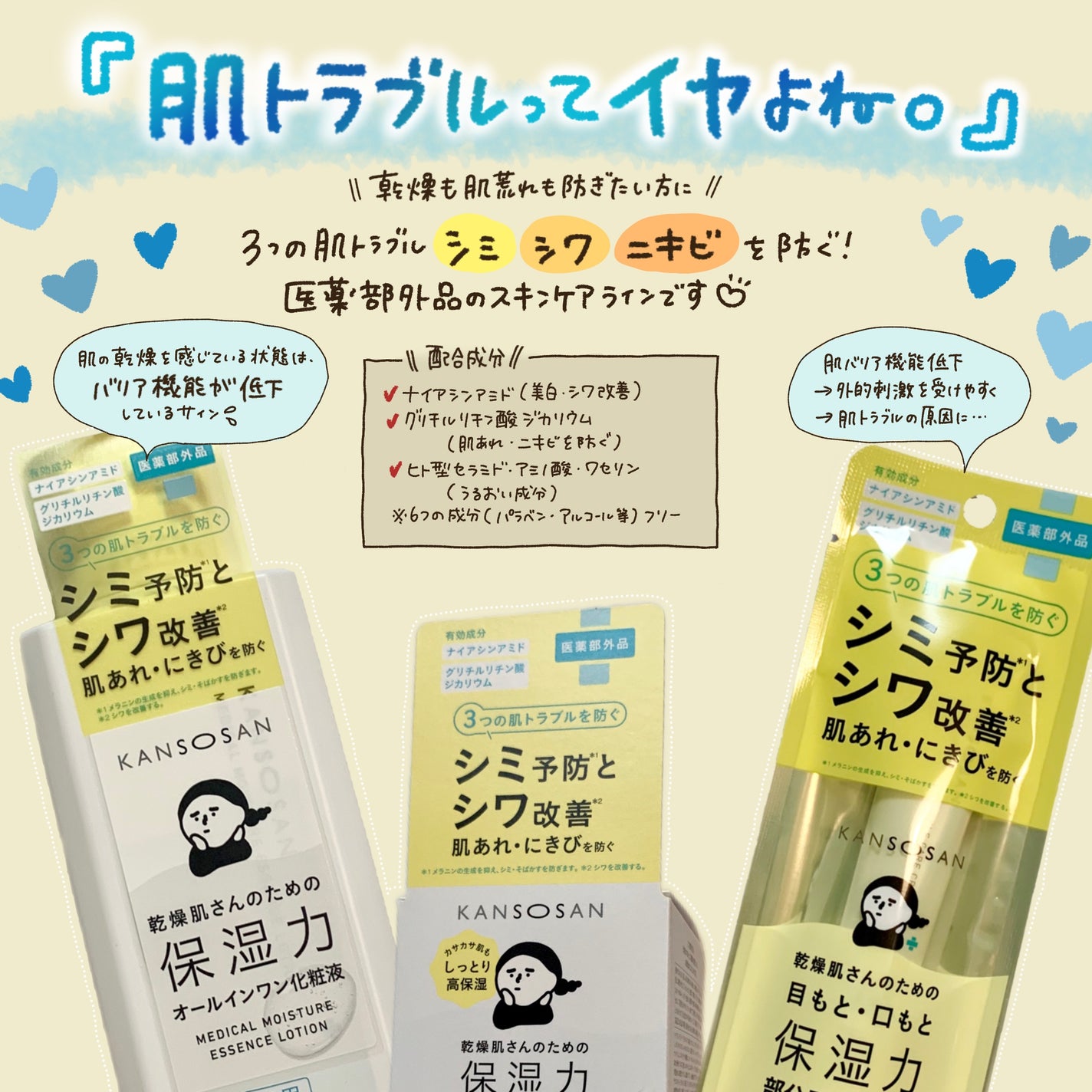 乾燥さん 薬用しっとり化粧液【医薬部外品】/乾燥さん/オールインワン化粧品を使ったクチコミ(2枚目)