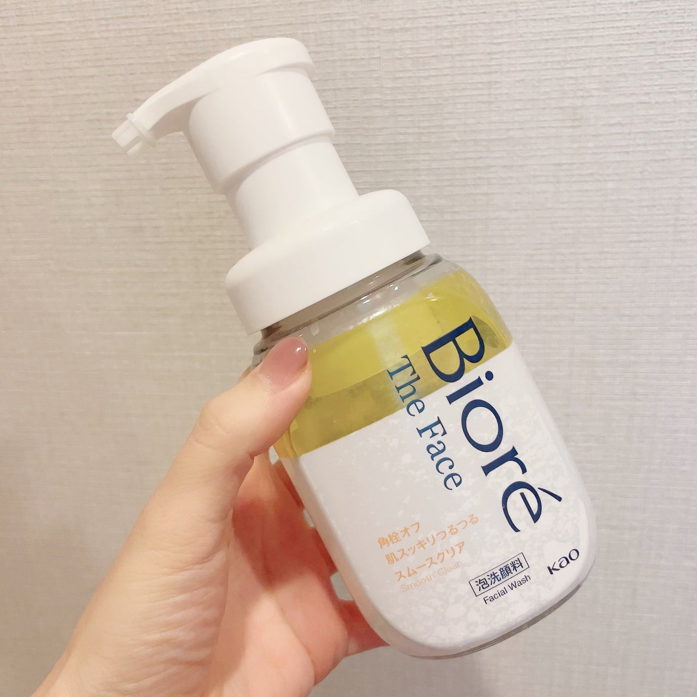 ビオレ ザフェイス 泡洗顔料 スムースクリア/ビオレ/泡洗顔を使ったクチコミ(1枚目)