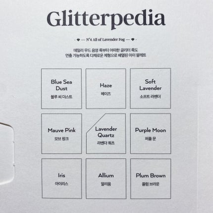 グリッターペディアアイパレット/unleashia/アイシャドウパレットを使ったクチコミ(3枚目)