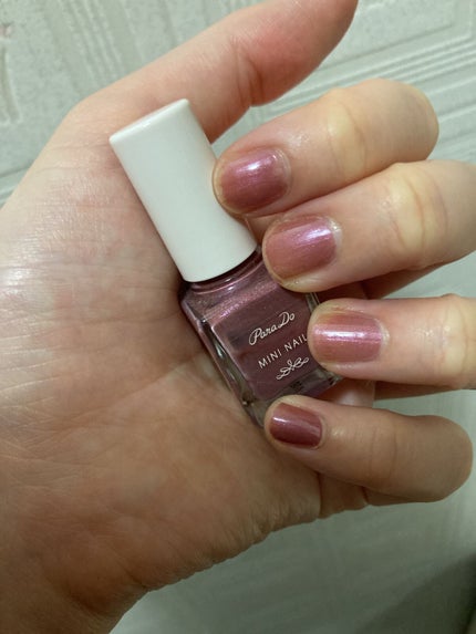 ミニネイル/パラドゥ/マニキュアを使ったクチコミ(1枚目)