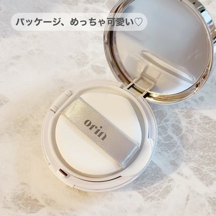 Glow High Cover Cushion/orin/クッションファンデーションを使ったクチコミ(3枚目)